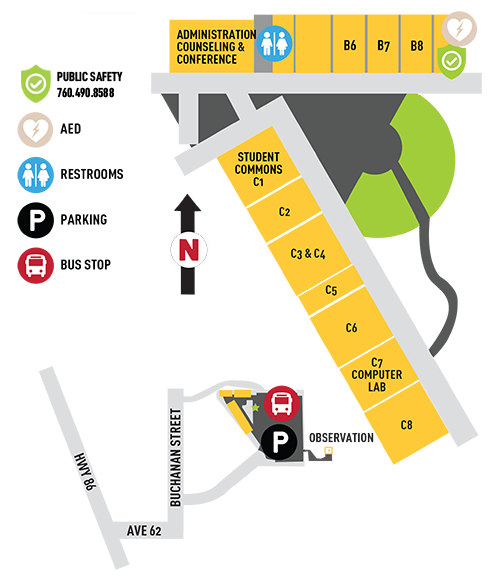 Mecca Thermal Campus Map